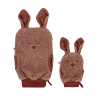 BIBS 2-Pack Kangaroo Wash Cloth Woodchuck