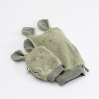 BIBS 2-Pack Kangaroo Wash Cloth Sage