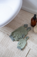 BIBS 2-Pack Kangaroo Wash Cloth Sage
