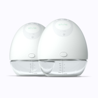 Elvie elektrische Doppelmilchpumpe