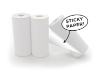 Hoppstar Paper Rolls Selbstklebend Refill Package 3 x weiss