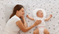 Nuvita Baby Pillow against Head Deformation made of 3D Mesh and TENCEL