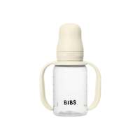BIBS Sippy Trinkflasche Spout Silicone 150 ml Ivory