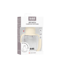 BIBS Sippy Trinkflasche Spout Silicone 150 ml Ivory