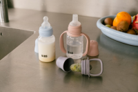 BIBS Sippy Gourde Spout Silicone 150 ml Blush