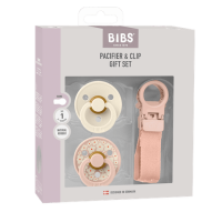 BIBS Colour Schnuller & Clip Loop Geschenkset Latex...