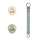 BIBS Colour Schnuller & Clip Loop Geschenkset Latex Grösse 1 Grün