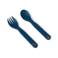 Citron PLA Tableware Set Blue Dino