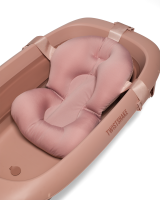 Twistshake Baby Badewannen + Kissen & Rinser_Set Faded Pink