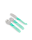 Twistshake Learn Cutlery Stainless Steel 12+m Pastel Green