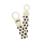 BIBS Nuggi Clip Studio Loop Polka Ivory_Black