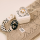 BIBS Nuggi Box Studio Polka Ivory_Black