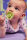 BIBS Nuggi Colour 2 PACK Latex_Round_6-12m_Matcha_Cactus