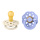 BIBS Nuggi Boheme 2 PACK Latex_Round_0-6m_Ivory_Hush