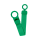 BIBS Nuggi Clip Loop Cactus