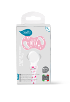 Nuvita Schnullerhalter mit Ring - Primrose Pink Cool...