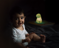 Nuvita Silicone Nightlight Dino green
