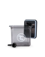 Twistshake Milchpulver Vorratsbox 1700ml Schwarz