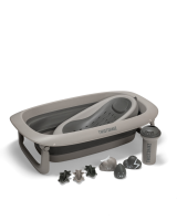 Twistshake Badewannenset Lux Faded Grey mit Badewanne,...