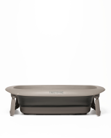 Twistshake Baignoire Set Lux Faded Grey avec baignoire, support de baignoire,transat de bain, rince cheveux & 6 jouets de bain