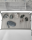 Twistshake Baignoire Set Lux Faded Grey avec baignoire, support de baignoire,transat de bain, rince cheveux & 6 jouets de bain