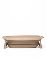 Twistshake Baignoire Set Lux Mocha avec baignoire, support de baignoire,transat de bain, rince cheveux & 6 jouets de bain