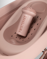Twistshake Baignoire Set Lux Pink avec baignoire, support de baignoire,transat de bain, rince cheveux & 6 jouets de bain