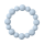 BIBS Teething Ring Beaded Baby Blue