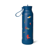 Citron Insulated Water Bottle Blue Dino 500ml