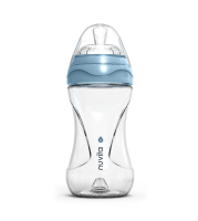 Biberon Nuvita Materno Feel 250 ml Anti-Coliques Bleu 2M+