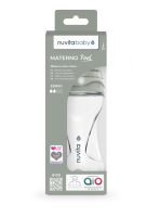 Nuvita Materno Feel Flasche 250ml Anti-Kolik Vert 2M+