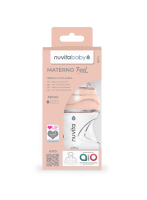 Biberon Nuvita Materno Feel 150 ml Anti-Coliques Rose 0M+