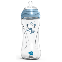 Nuvita Materno Bottle 330ml Anti-Colic Blue 3M+