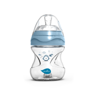 Nuvita Materno Flasche 150ml Anti-Kolik Blau 0M+