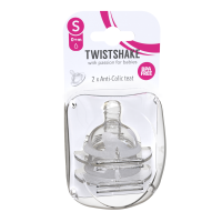 Twistshake Anti-Colic Sauger Small 0+m