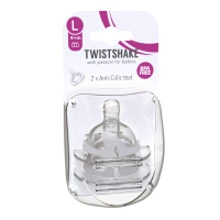 Twistshake Anti-Colic Sauger Large 4+m