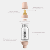 BIBS Bottle Teat Latex Slow Flow_2 Piece