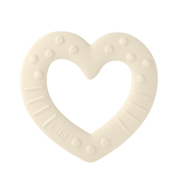 BIBS Bitie Heart Ivory
