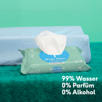 Naif Baby & Kids Water Wipes - Lingettes sans Plastique 54 pcs.