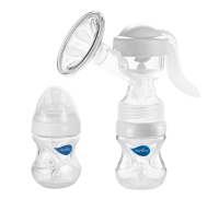 Nuvita Manuelle Milchpumpe mit beweglichem Griff - Materno Twist