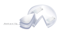 Nuvita Coussinets dallaitement jour & nuit, cotton et SAP, 60 pièces