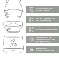 Nuvita chauffe-biberon nomade rechargeable incl. 7 Adapter