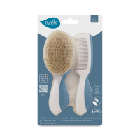 Nuvita Baby Haar-Styling Set mit Bürste aus Wolle...