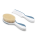 Nuvita Baby Haar-Styling Set mit Bürste aus Wolle & Kamm Blau