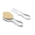 Nuvita Brosse en poil de laine naturel et peigne vert