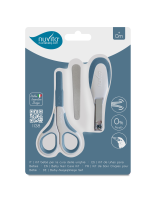 Nuvita Baby Nagelpflege Set mit Edelstahlschere,...