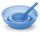 Nuvita Pappafacile 4-in-1 Multifunctional Dining Set - Blue