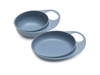 Nuvita assiette/bol smart - Bleu par 2 pièces