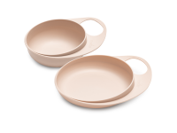 Nuvita assiettet/bol smart - Pink par 2 pièces