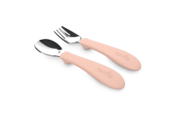 Nuvita Stainless Steel Cutlery English Rose_2 Pieces
